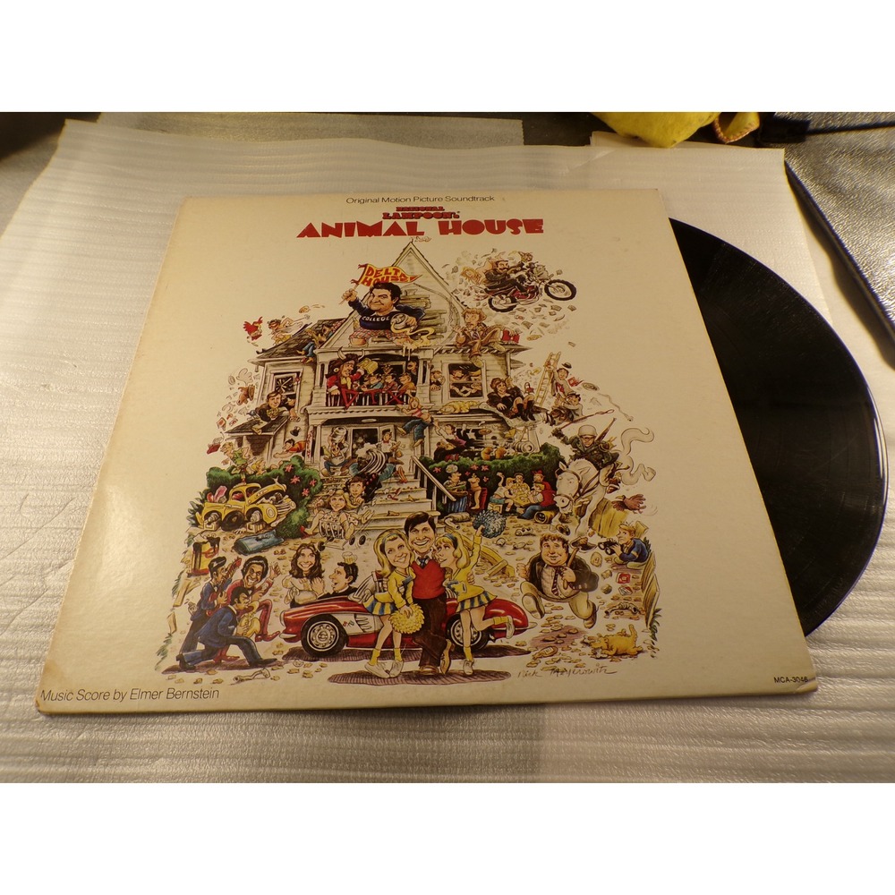 National Lampoon's Animal House Soundtrack Vinyl LP 1978 MCA-3048 Bernstein
